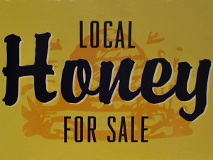 local-honey-sign